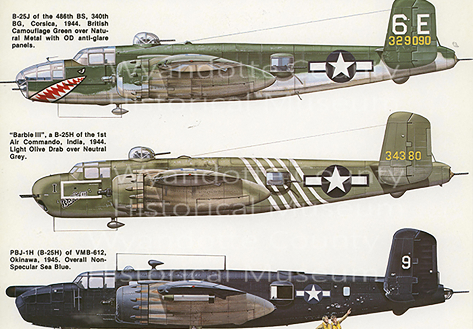 Types of B-25s